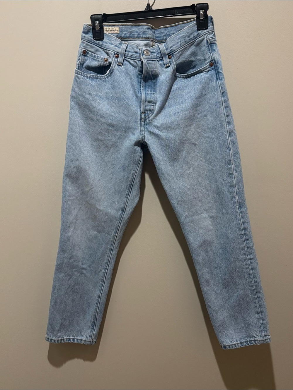 Levi's 501 5-button fly Light Blue Women's Jeans